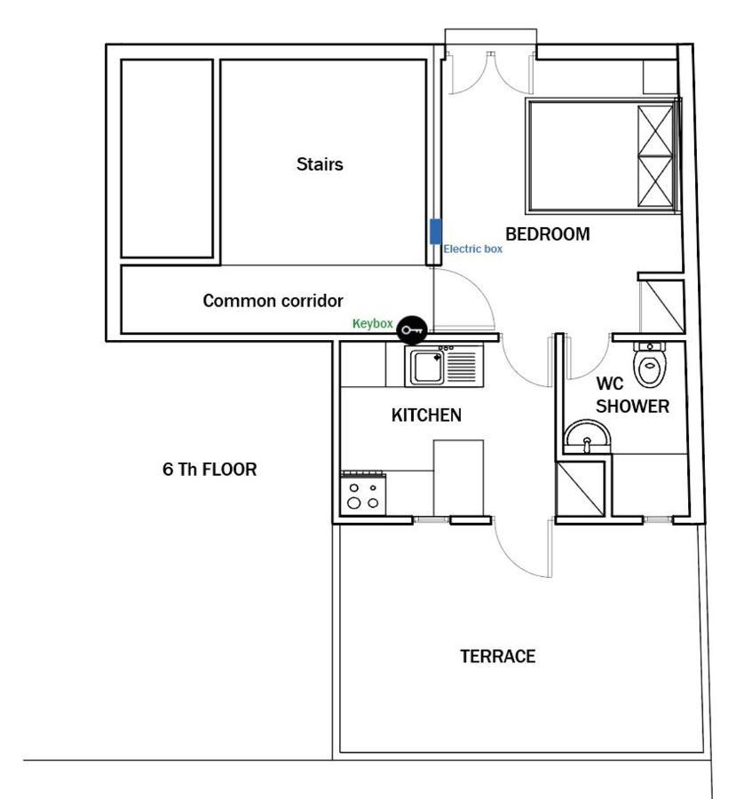 Konstantinou Apartment - Smart & Roof Top Terrace Athens Luaran gambar